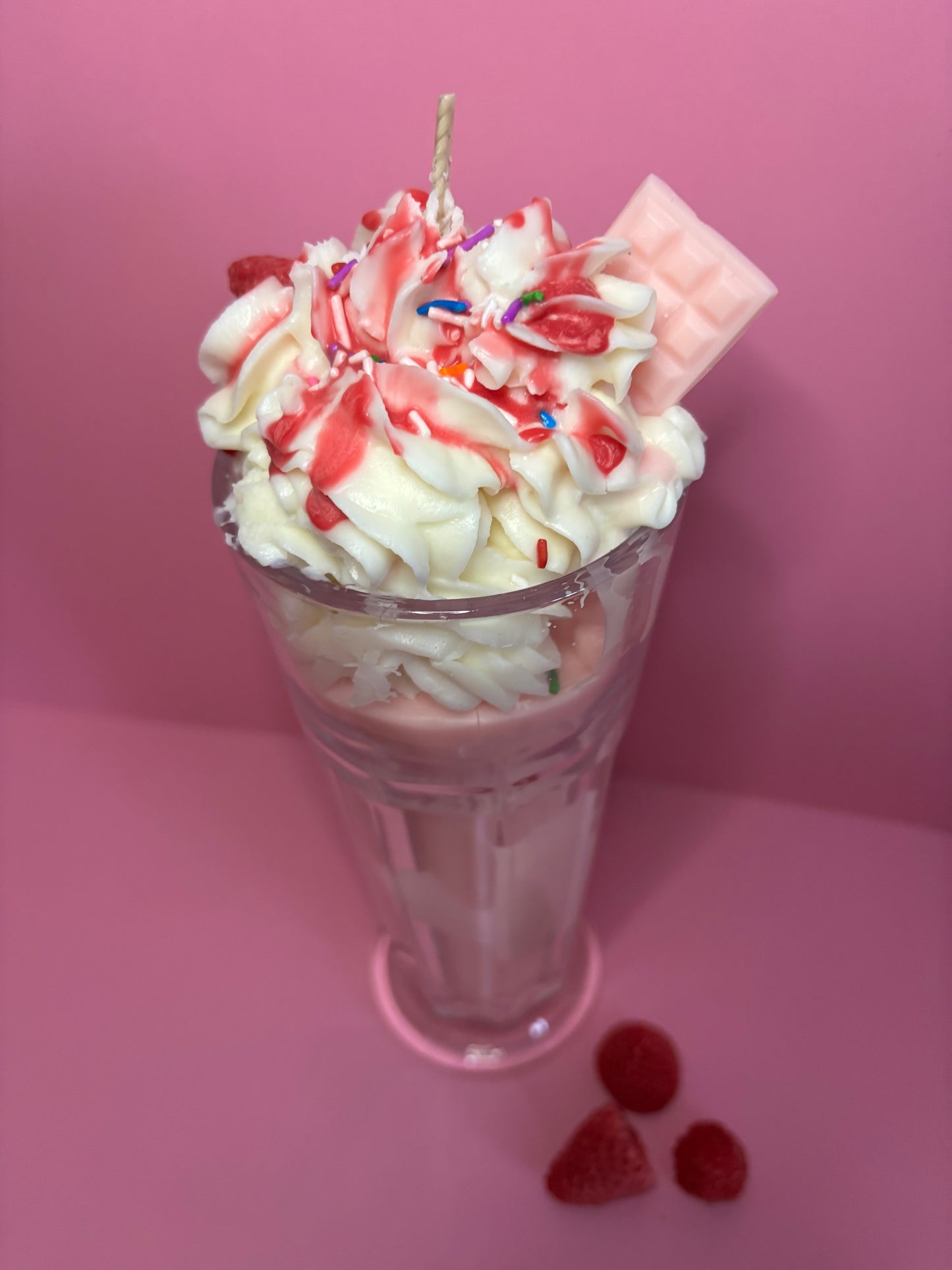 Strawberry Milkshake Candle