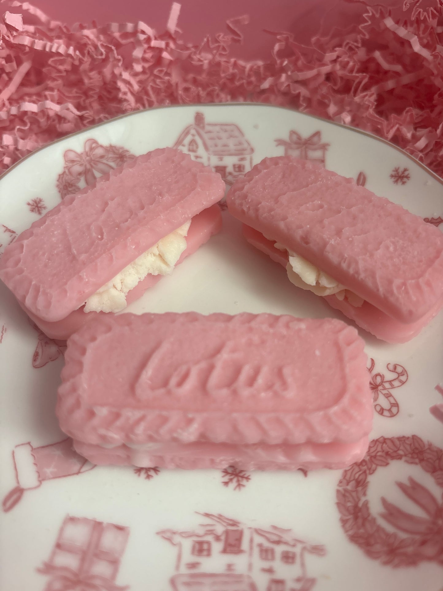 Pink Lotus Cookies