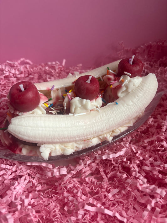 Banana Split Candle